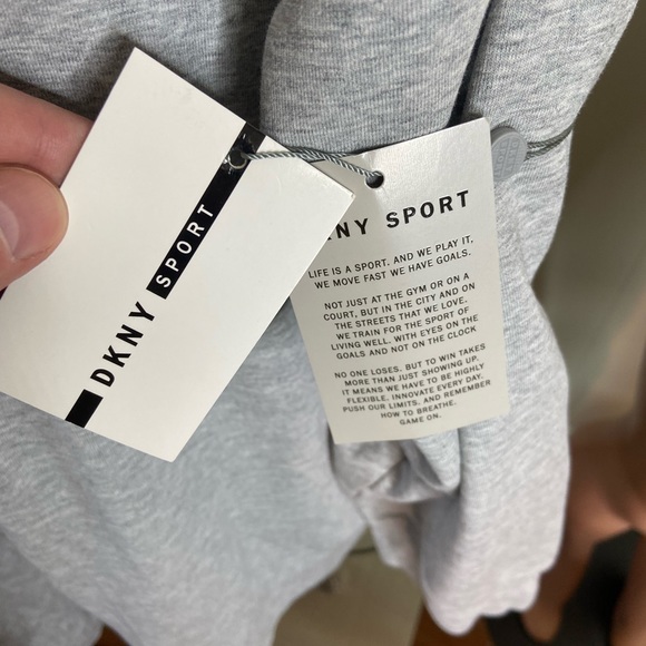 DKNY Sport Logo-Drawstring Hoodie - Picture 5 of 5